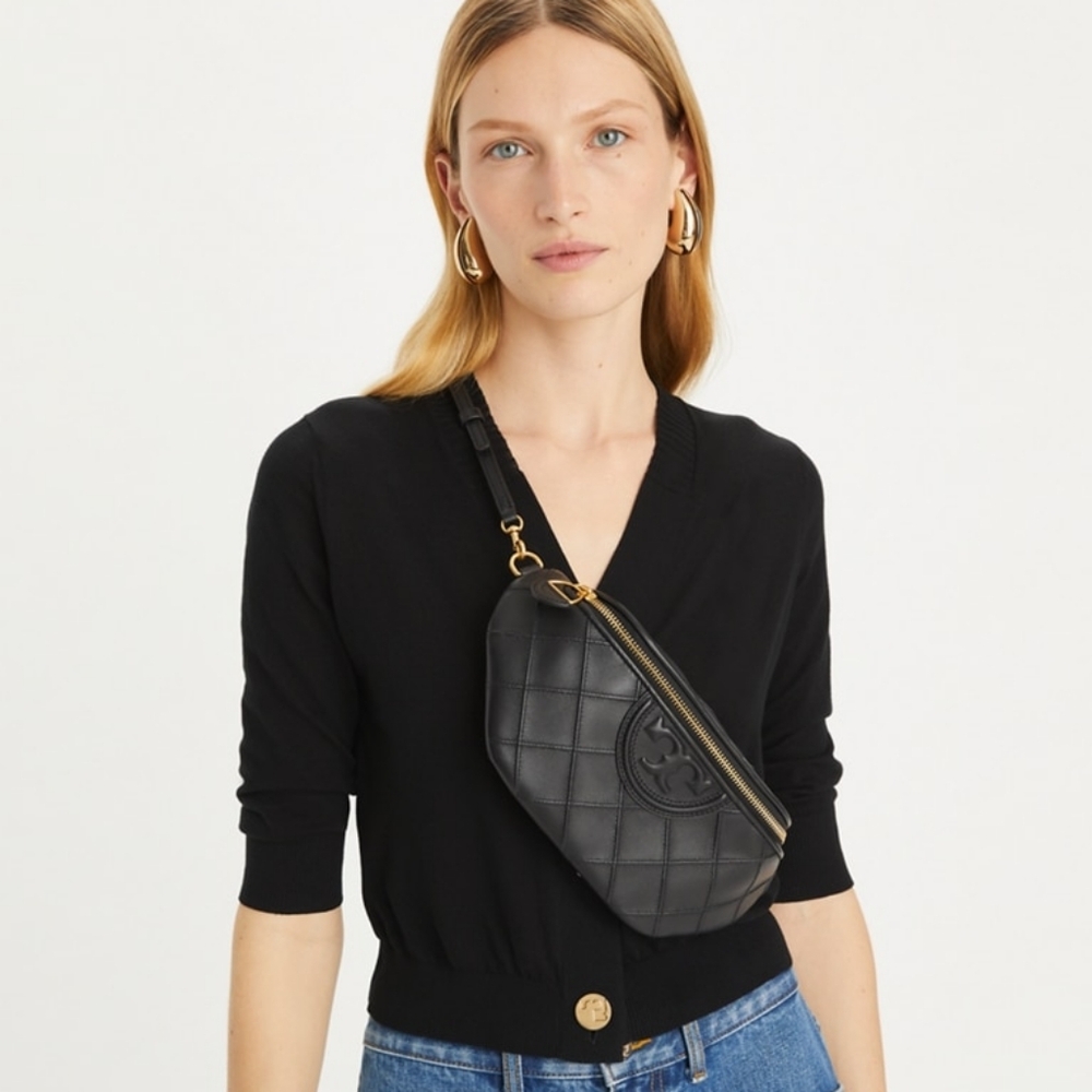 Tory Burch Fleming matte belt bag